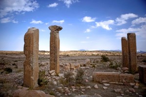 Foto: resti archeologici di Kohaito in pomeriggio
